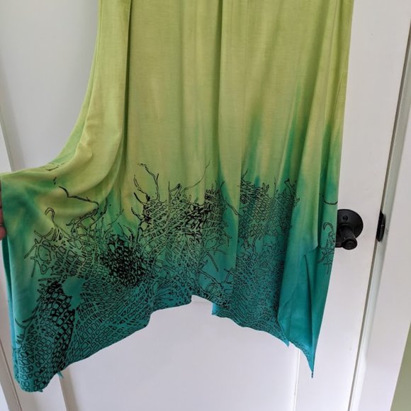 art of cloth Ombre Dyed Jersey Tunic - Picture 2 of 11